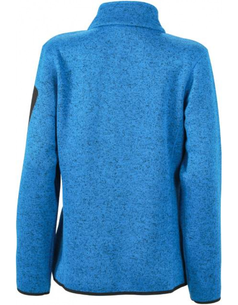 Jachetă tricotată din fleece pentru femei